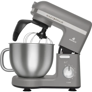 Mastermaid Chef Pro Çift Kollu Stand Mikser Storm Grey 1750 W