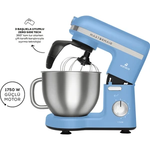 Mastermaid Chef Pro Çift Kollu Stand Mikser Royal BLUE 1750 W