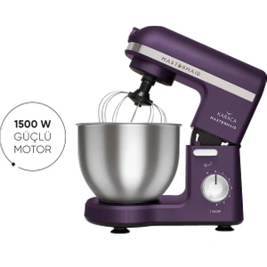 Mastermaid Chef Stand Mikser Grape Purple 1500W 5 Lt