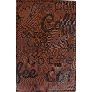 Ankara Menü (1 Adet )13X21 Kutu, Deri Hesap Alma Sümeni ,coffee Baskılı Para Üstü Sandıklı, Adisyon
