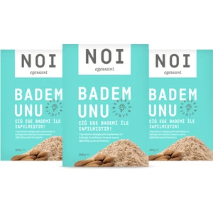 NOI Bahçe Çiğ Badem Unu 500 gr 3'lü