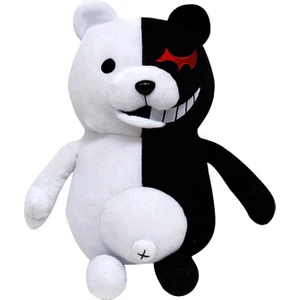 Dang Ronpa Super Danganronpa 2 Monokuma Black & Amp; Beyaz Ayı Peluş Bebek Oyuncak Yumuşak Dolgulu Hayvan Bebekleri Çocuk Noel Hediyesi (Yurt Dışından)