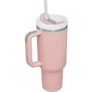 Shun Shop Vakum Çift Katmanlı Paslanmaz Çelik Kupa - Pembe (Yurt Dışından)