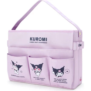 Shun Shop Kawaii Sanrio Kuromi Benim Melody Cinnamoroll Kırtasiye Depolama Kutusu Sevimli Karikatür Çok Fonksiyonlu Kozmetik Soğmuş Depolama Çantası (Yurt Dışından)