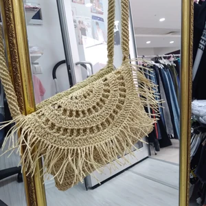 Gonca Concept El Emeği Hasır Çapraz Çanta
