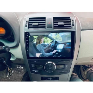 Toyota 2007-2013 Corolla Android Kablosuz Carplay Navigasyon Multimedya 9 Inch Ekran 2 GB Ram 32 GB Rom