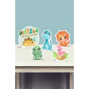 Neşeli Günlerim Baby Dinozor Teması Ayaklı Pano Set (Masa Üstü) *kalın Kağıt