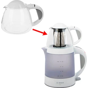 Bosch,  TTA2201 Çay Makinesi  için  Demlik Sürahi ( filtre ve kapak hariç)