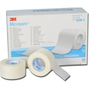 1530-2 Micropore Hipoallerjenik Flaster 5,0 cm x 9,1m