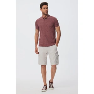 Lee Cooper Newbernard Erkek Polo Yaka T-Shirt Gül Kurusu