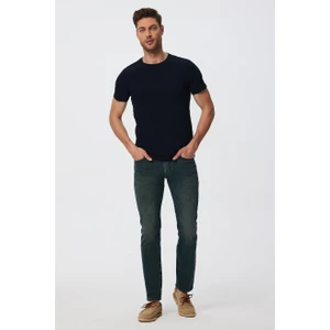 Lee Cooper Twıngos 1 Erkek Pike O Yaka T-Shirt Lacivert
