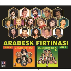 Arabesk Fırtınası -1 & 2  2'li CD Box  CD