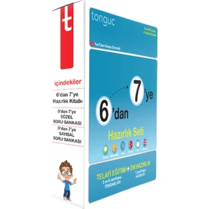 Tonguç Akademi 6'dan 7'ye Hazırlık Seti