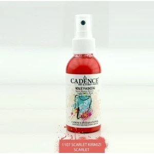 Scarlet Kırmızı Sprey Kumaş Boyası (1107) - 100 ml