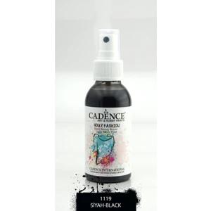 Siyah Sprey Kumaş Boyası 1119