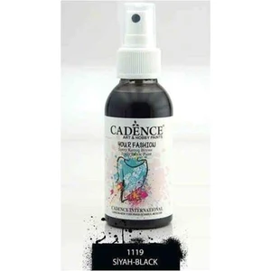 1119 Siyah Sprey Kumaş Boyası