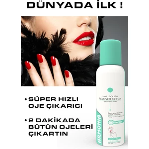 Hızlı Oje Çıkarıcı Sprey Aseton 100 ml