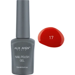 UV Kalıcı Bayrak Kırmızı Jel Oje 17 - Gel Polish - 12 ml