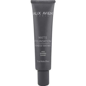 Uzun Süre Kalıcı Doğal Mat Bitişli E Vitamini İçeren Mat Fondöten - Matte Foundation 405 Warm Sand