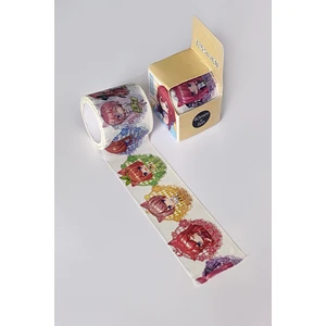 Vox Art Anime Washi Kağıt Bant Büyük Boy - 4 cm - 5 Metre - Krem