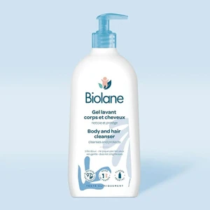 Biolane 2'si 1 Arada Saç ve Vücut Temizleyici Jel 750 ml