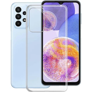 Samsung Galaxy A23 ile Uyumlu Kapak 1mm Süper Silikon Şeffaf Kılıf