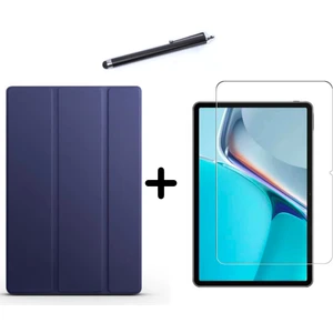 Huawei Matepad 11 Uyumlu Uyku Modlu Smart Tablet Kılıfı Ekran Koruyucu ve Kalem Seti