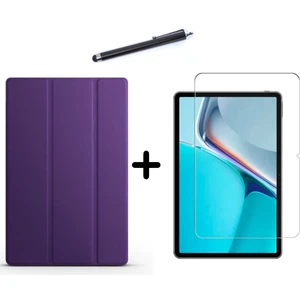 Huawei Matepad 11 Uyumlu Uyku Modlu Smart Tablet Kılıfı Ekran Koruyucu ve Kalem Seti