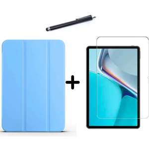 Huawei Matepad 11 Uyumlu Uyku Modlu Smart Tablet Kılıfı Ekran Koruyucu ve Kalem Seti