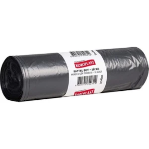 Çöp Poşeti Battal Boy Siyah 10'lu 72 x 95 cm x 3 Paket