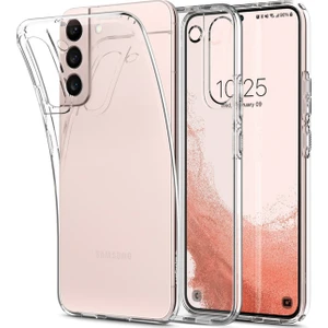 Case World Caseworld Samsung Galaxy S22 ile Uyumlu Kapak 1mm Süper Silikon Şeffaf Kılıf