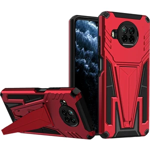 Yue Store Xiaomi Redmi Için Zırh Pc+Tpu Kılıfı Note 9 Pro 5g Kırmızı (Yurt Dışından)