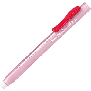 Sürgülü Kalem Silgi Şeffaf Gövdeli Pembe YZE-11T-B