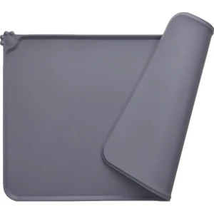 Pet Home Kaymaz Silikon Evcil Hayvan Maması Mat Köpek Kedi Besleme Kasesi Su Geçirmez Amerikan Servisi, 18.5" x 11.8" (Yurt Dışından)