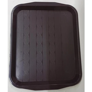 Abnturk Kırılmaz Sağlam Şık Dikdörtgen Plastik Tepsi 36 x 46 cm