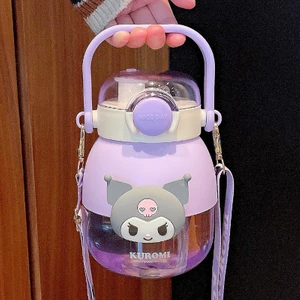 Tritan Büyük Kapasiteli Su Bardağı Büyük Göbek Kabı Sanrio Saman Bardağı (Yurt Dışından)