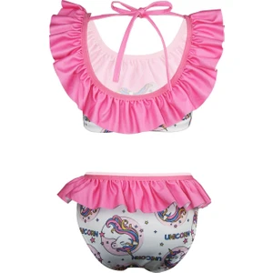 Rs Ramuni Fırfırlı Bikini Pembe Unicorn