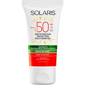 Yağlı Cilt Tipleri İçin Mat Bitişli Jel Güneş Kremi Spf 50+ 50 ml