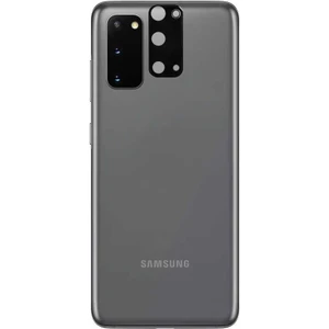 Samsung Galaxy S20 ile Uyumlu 3D Kamera Lens Koruma Z-Panoply Tam Kaplayan Kamera Koruma Siyah
