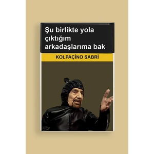 Sabri Abi Kolpaçino Standart Sigara Tabakası Kutusu