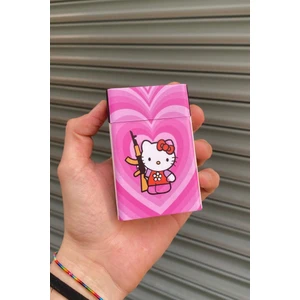 Hello Kitty Dıkşın Standart Plastik Sigara Tabakası Kutusu