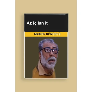 Abuzer Kömürcü Az Iç Kurtlar Vadisi Standart Sigara Tabakası Kutusu