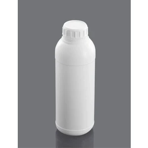 Plastik Yuvarlak Numune Şişe 1000 ml -Yüksek Kalite Hdpe- Tarım Şişesi 10 Adet
