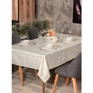 Cotton Box Jakarlı Dertsiz Masa Örtüsü Lavinia Krem 155 x 160