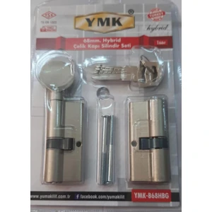 Ymk 68 mm Çelik Kapı Silindir Seti - Ikiz Barel