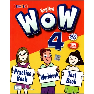 Fenomen Yayıncılık Fenomen Wow English 4. Sınıf Practice Book - Workbook - Test Book
