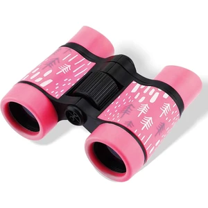 1 Adet Çocuklar İçin Dürbün Yüksek Çözünürlüklü Su Geçirmez Optik Dürbün 4x30 Cm Desenli Pembe (Yurt Dışından)