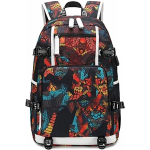 Yüksek Yüzlü Okul Çantası Omuz Çantası Erkek Yeni Basit Ortaokul Öğrencisi Okul Çantası Sıcak Transfer Rahat Erkek Çantası (Yurt Dışından)