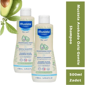 Avokado Özlü Gentle Shampoo 500 ml 2 Adet