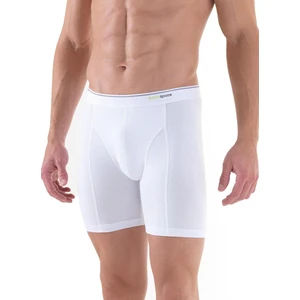 Erkek Beyaz Boxer Pamuklu Uzun Boy 9216